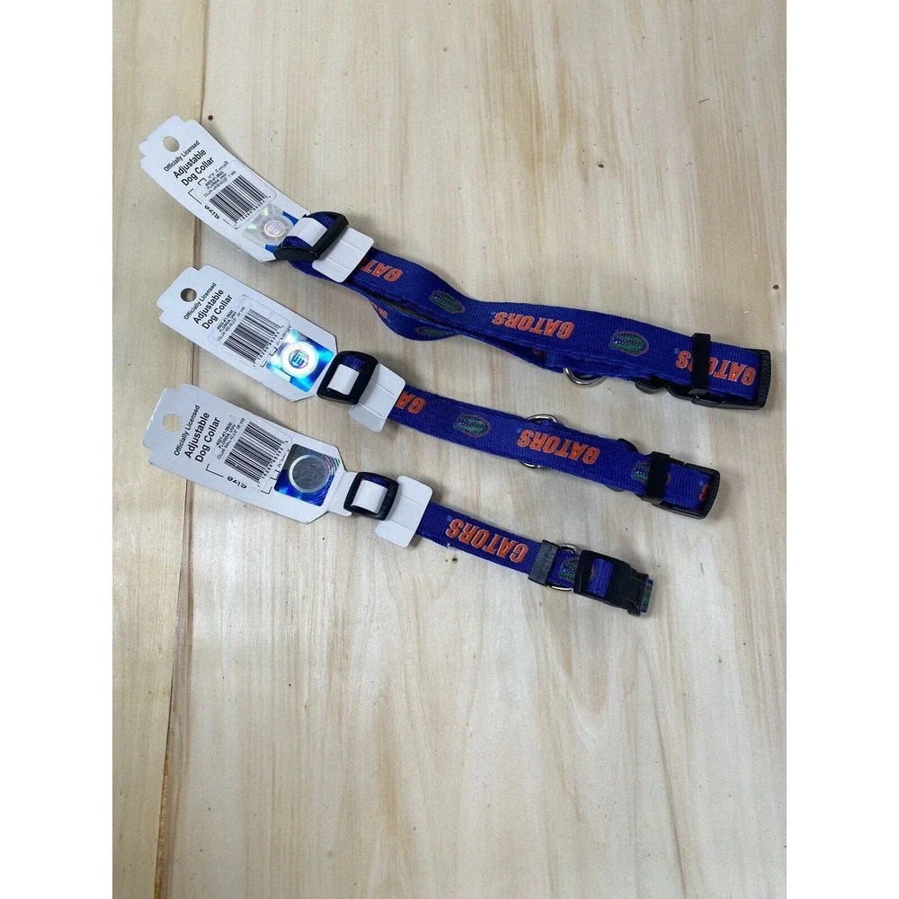NCAA FSU Seminoles Florida Gators Dog Collars and Leashes Officially‎ Licensed